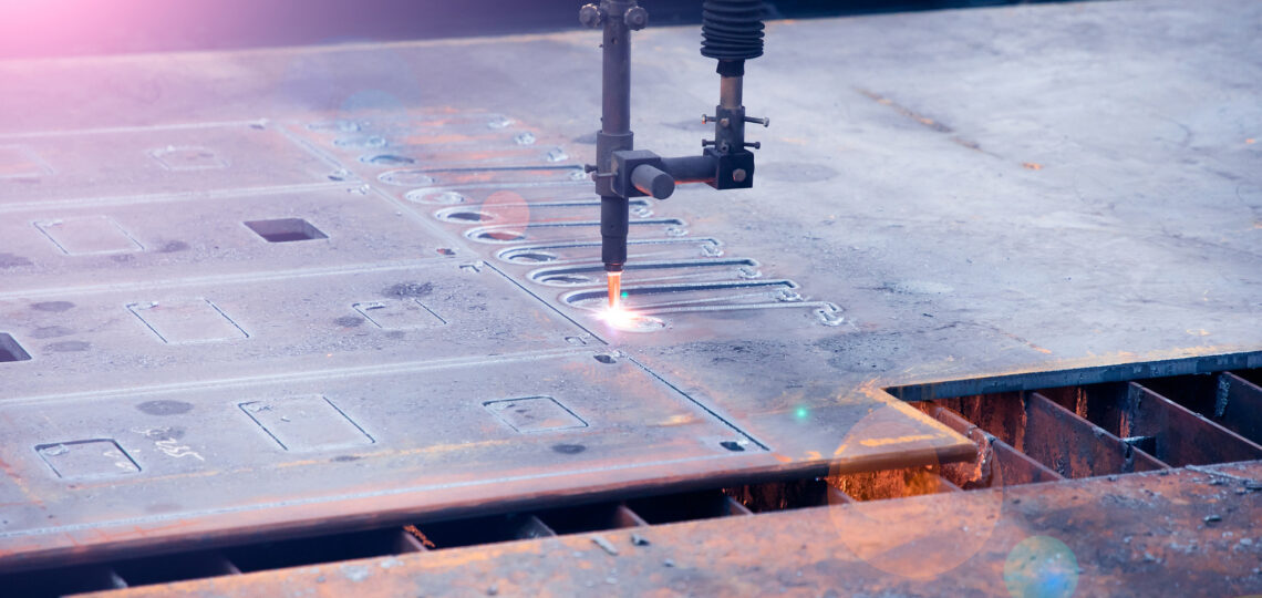 Laser cutting through hard material